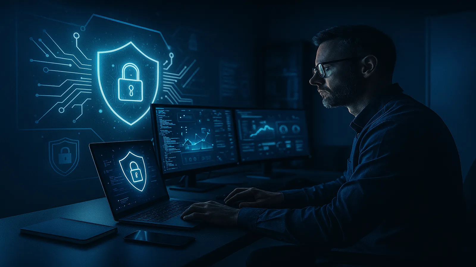 Security operations centre monitoring enterprise infrastructure